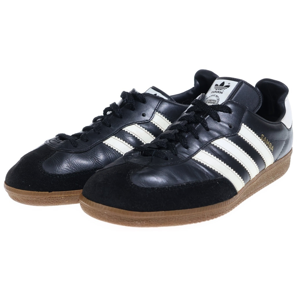 adidas(アディダス) 90s 95年製 スロベニア製 SAMBA 019000 ローカットスニーカー ブラック