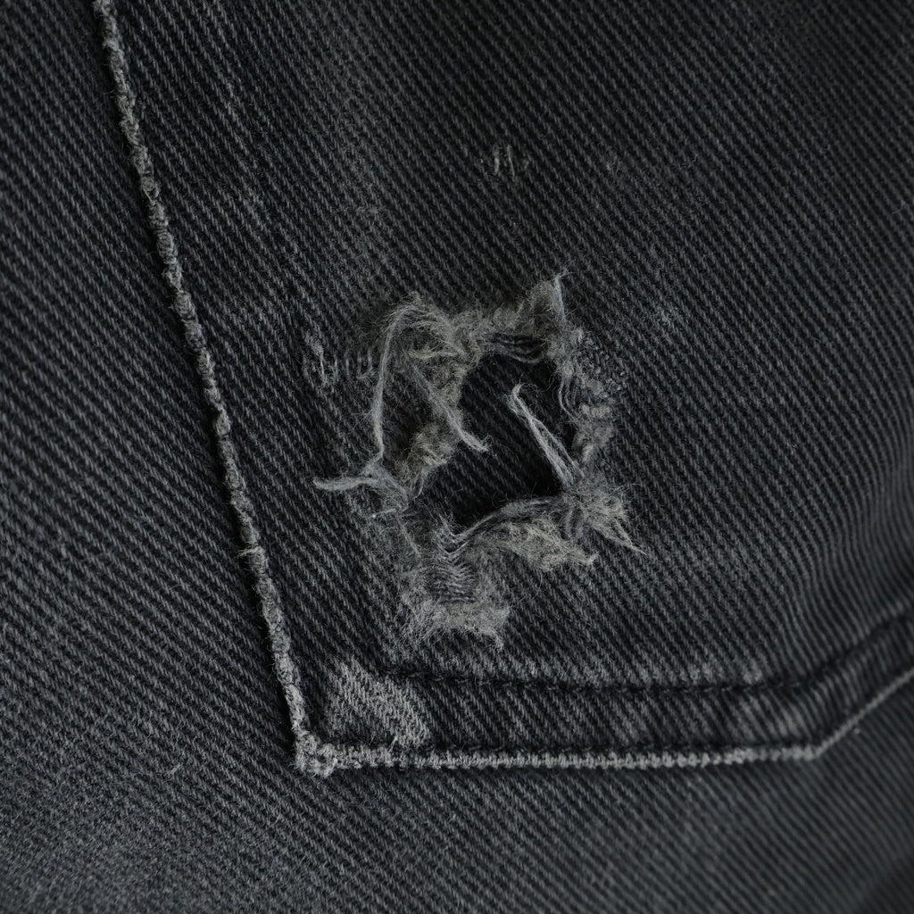 CHROME HEARTS(クロムハーツ) OLD FLEURKNEE DNM PANTS オールド フレアニー デニムパンツ ブラック