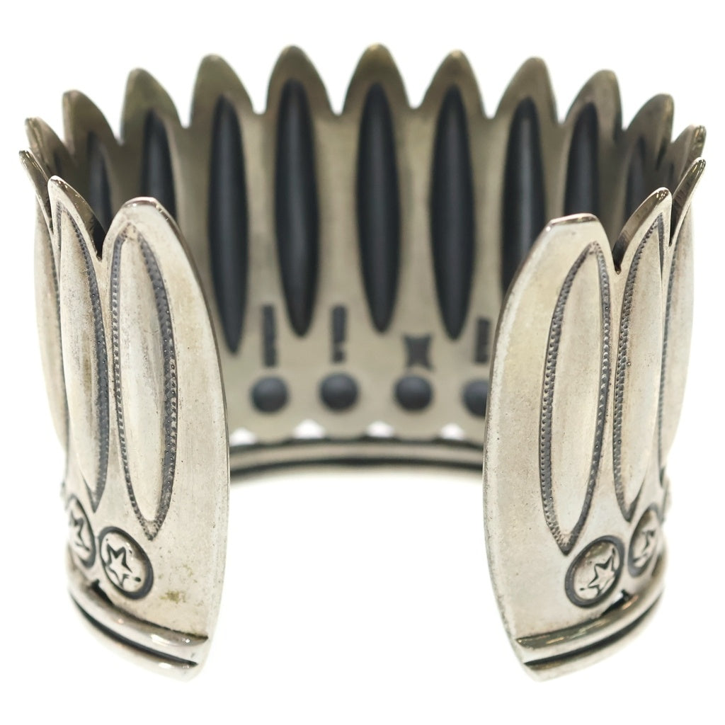 CODY SANDERSON(コディーサンダーソン) Feather Head Star Cuff フェザーヘッド スター バングル シルバー