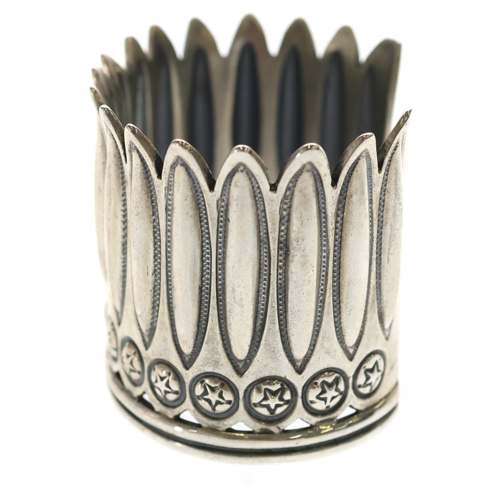 CODY SANDERSON(コディーサンダーソン) Feather Head Star Cuff フェザーヘッド スター バングル シルバー