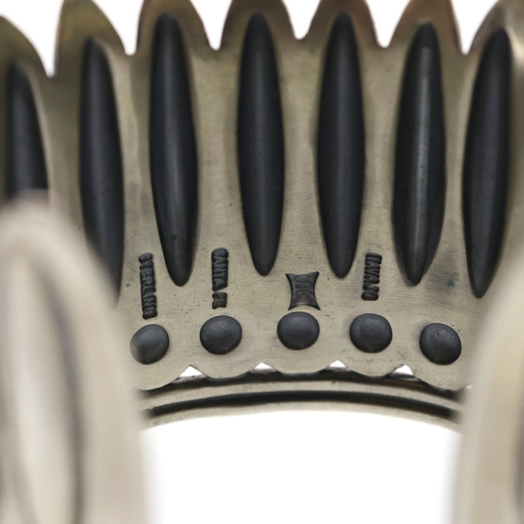 CODY SANDERSON(コディーサンダーソン) Feather Head Star Cuff フェザーヘッド スター バングル シルバー