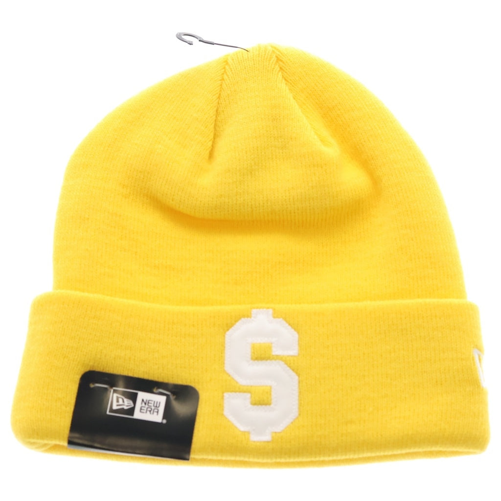 SUPREME(シュプリーム) 24SS ×New Era $ Beanie ドル エスロゴ ビーニー イエロー