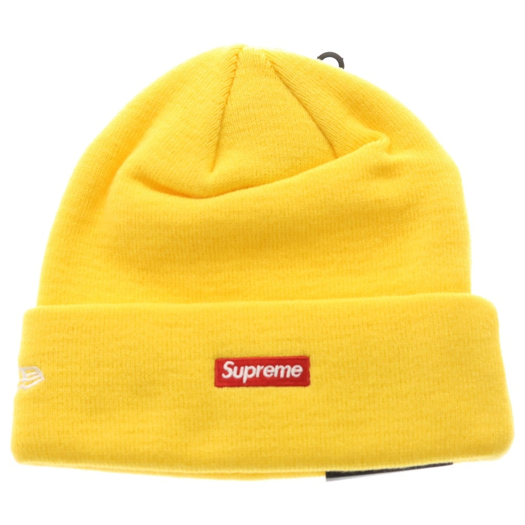 SUPREME(シュプリーム) 24SS ×New Era $ Beanie ドル エスロゴ ビーニー イエロー