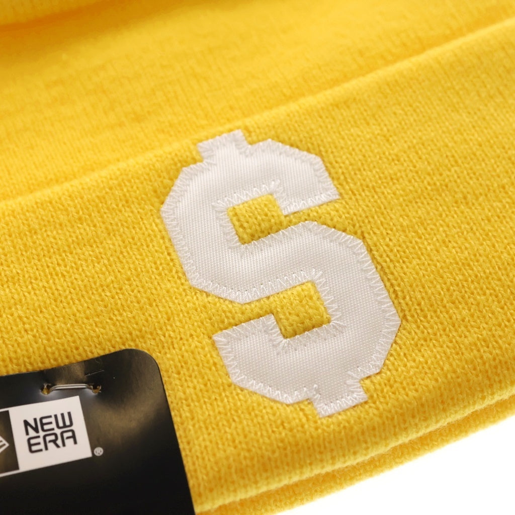 SUPREME(シュプリーム) 24SS ×New Era $ Beanie ドル エスロゴ ビーニー イエロー