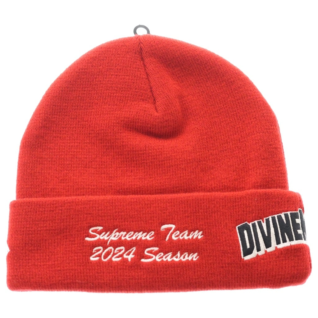 SUPREME(シュプリーム) 24SS ×New Era Salvation Beanie Beanie サルベーション ビーニー レッド