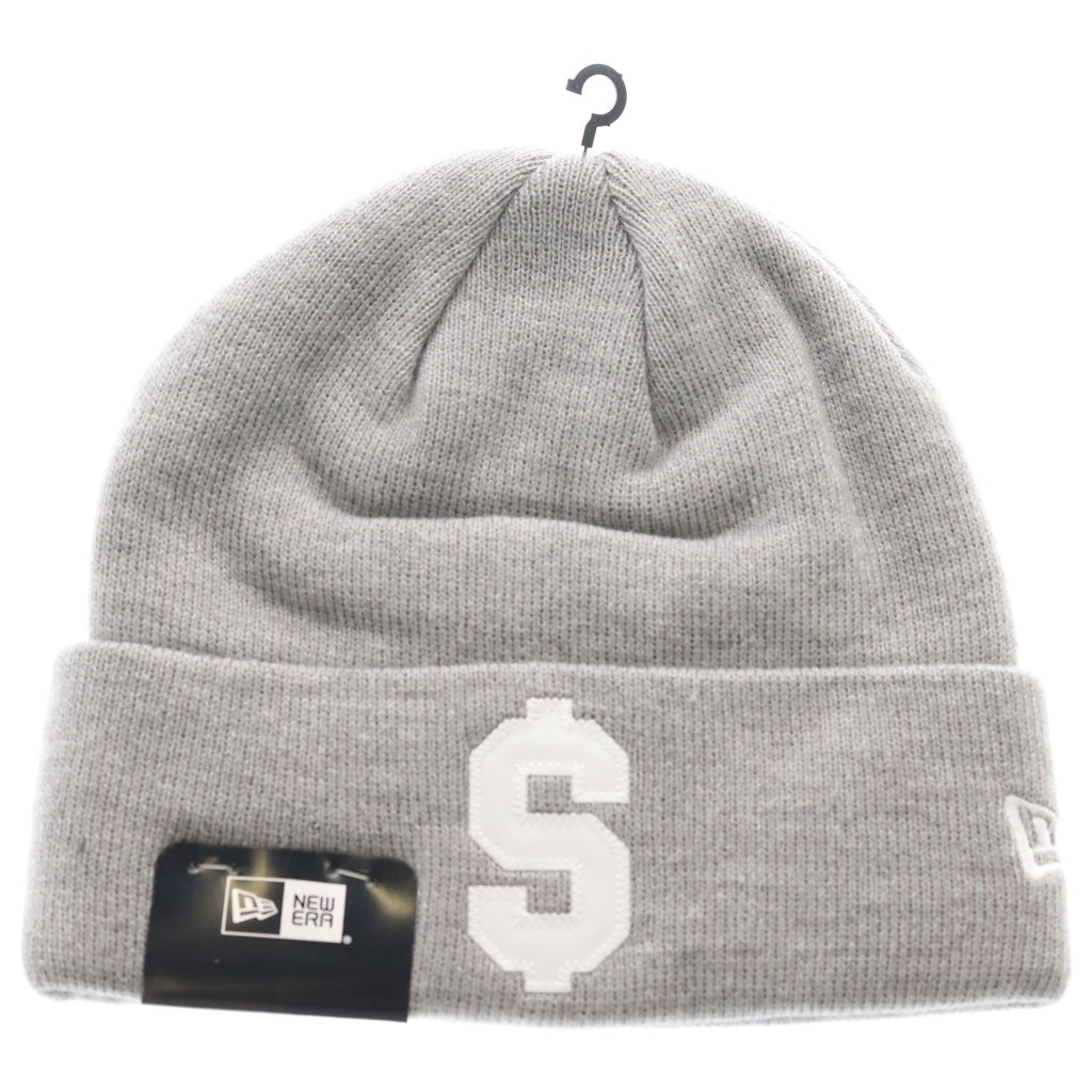 SUPREME(シュプリーム) 24SS ×New Era $ Beanie ドル エスロゴ ビーニー グレー