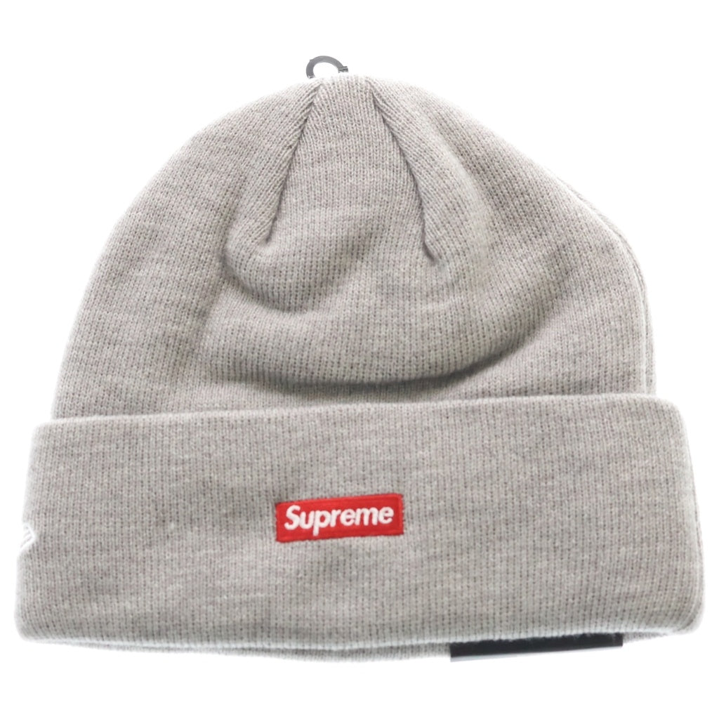 SUPREME(シュプリーム) 24SS ×New Era $ Beanie ドル エスロゴ ビーニー グレー