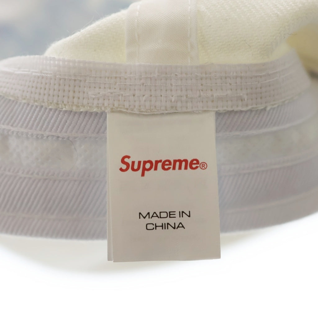 SUPREME(シュプリーム) 24SS CREEP 6-PANEL WHITE クリープ 6パネル キャップ ホワイト