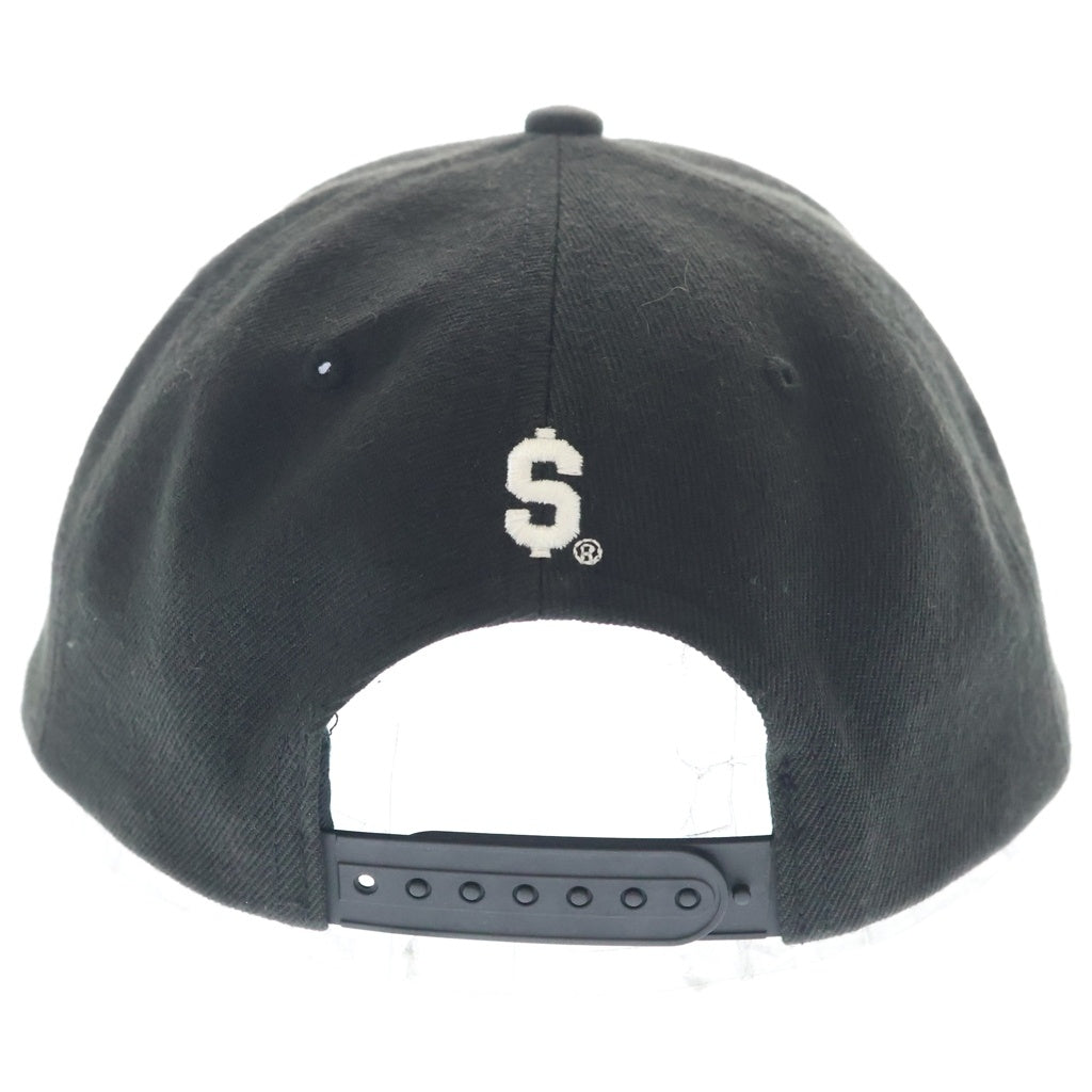 SUPREME(シュプリーム) 24SS CREEP 6-PANEL WHITE クリープ 6パネル キャップ ブラック