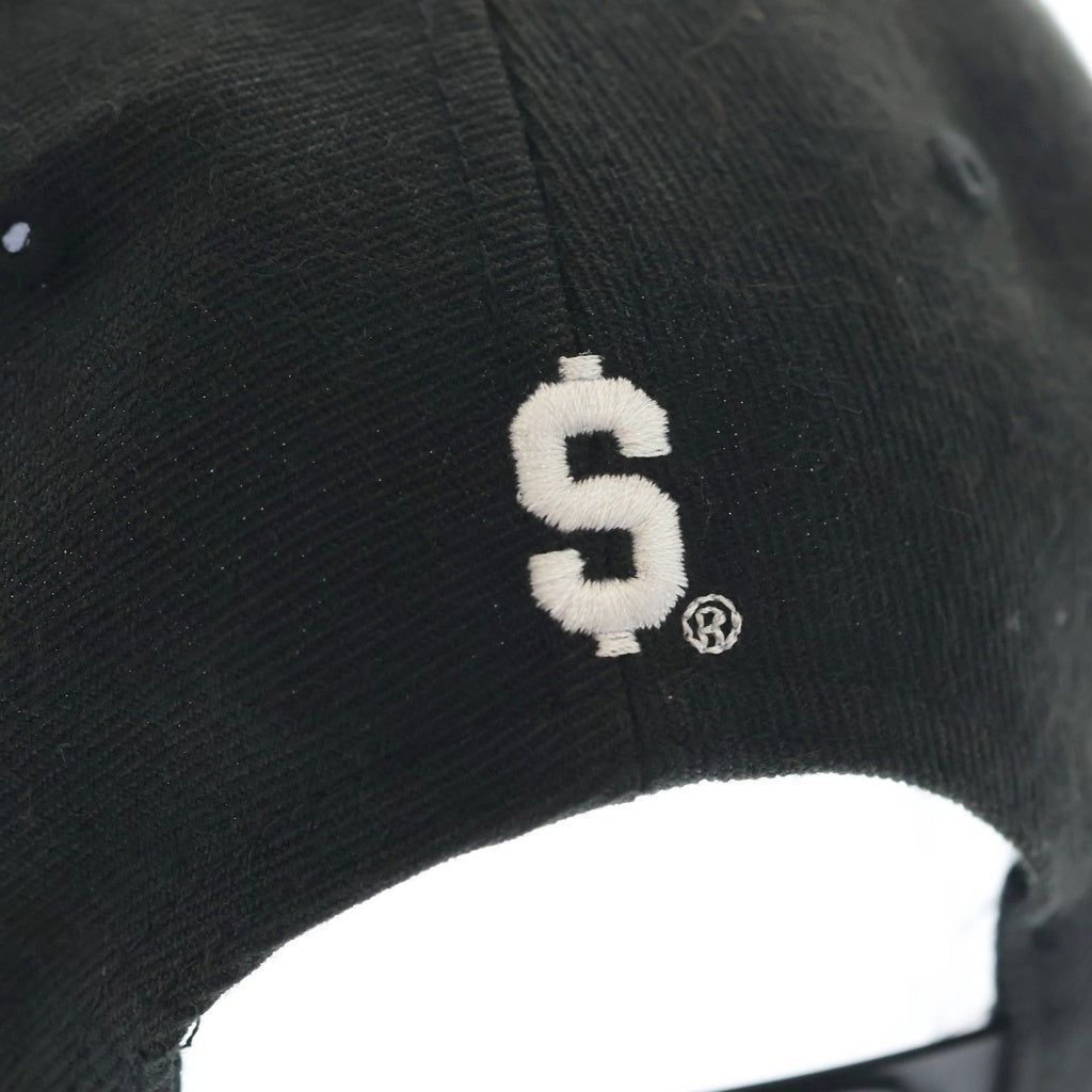 SUPREME(シュプリーム) 24SS CREEP 6-PANEL WHITE クリープ 6パネル キャップ ブラック