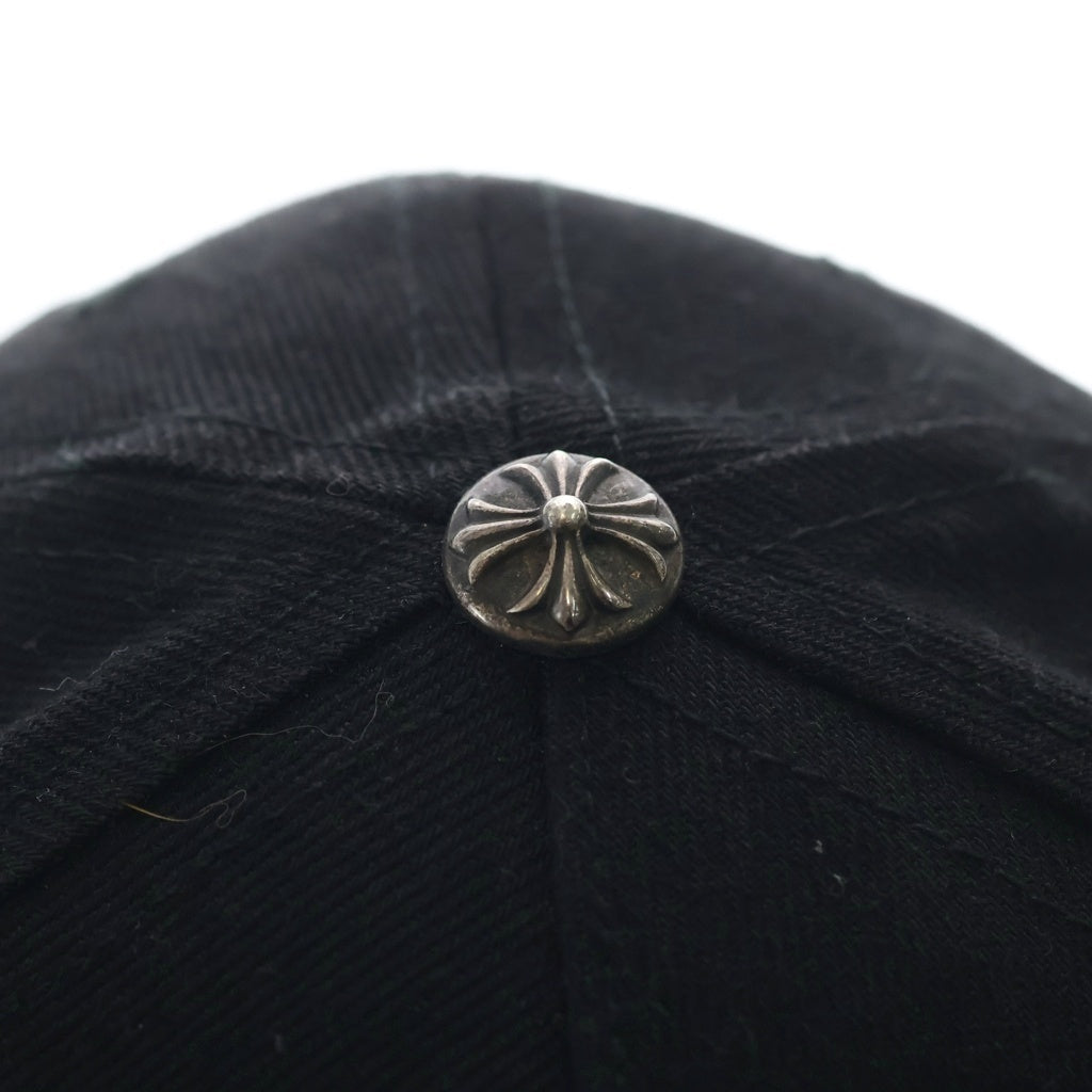 CHROME HEARTS(クロムハーツ) RS3 BASEBALL CAP クロスボール ベースボールキャップ ブラック