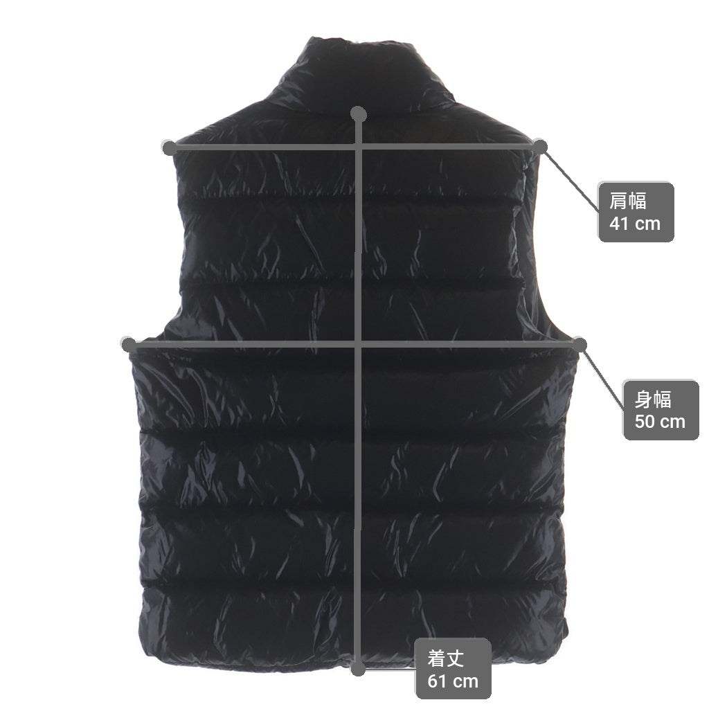 MONCLER(モンクレール) TIBB ナイロンダウンベスト G20911A00096 68950 ブラック