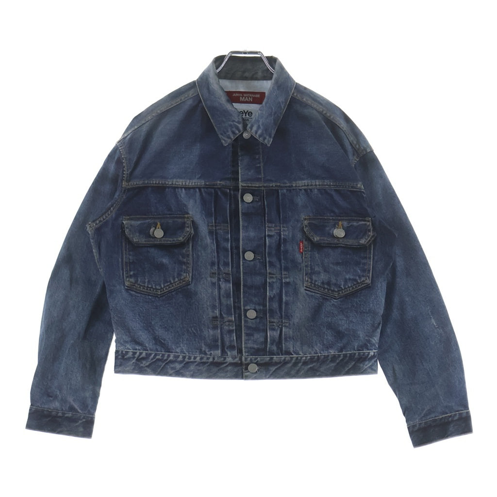 JUNYA WATANABE COMME des GARCONS(ジュンヤワタナベ コムデギャルソン) ×BerBerjin ×Levi's ベルベルジン リーバイス 転写デニムジャケット 2nd インディゴ WO-J910