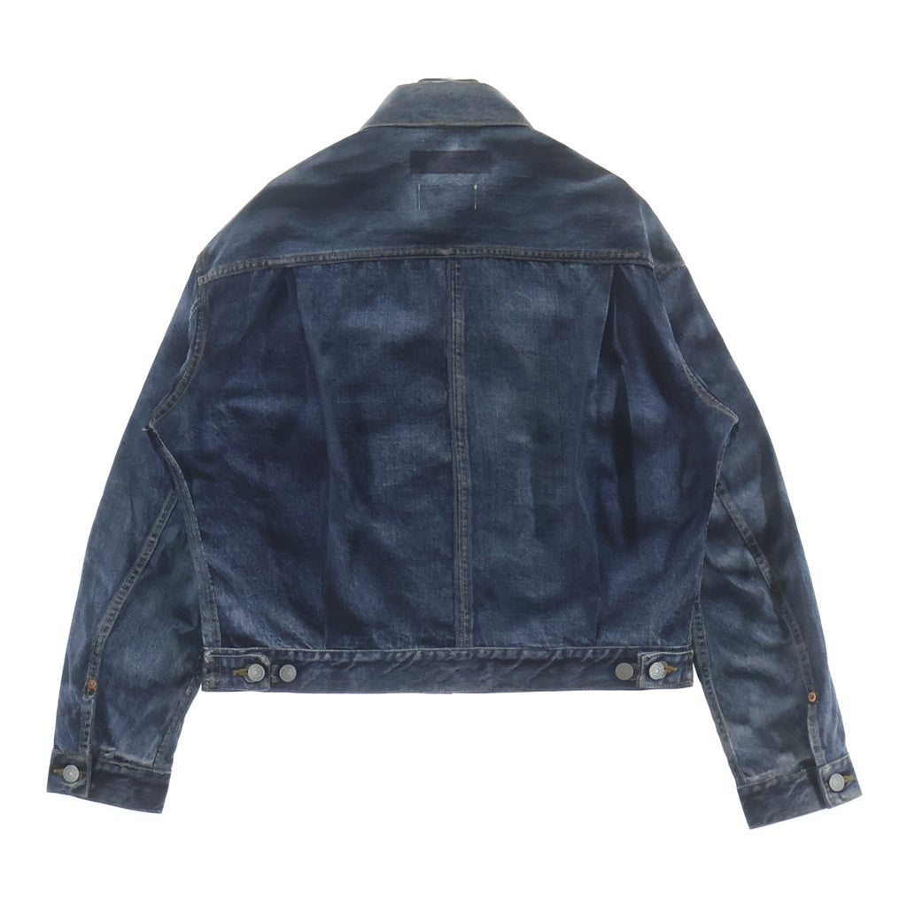 JUNYA WATANABE COMME des GARCONS(ジュンヤワタナベ コムデギャルソン) ×BerBerjin ×Levi's ベルベルジン リーバイス 転写デニムジャケット 2nd インディゴ WO-J910