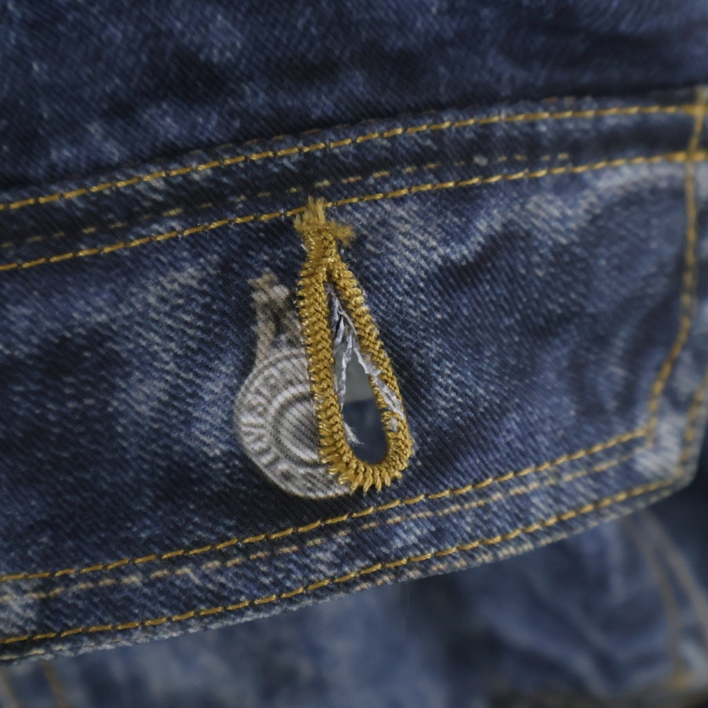 JUNYA WATANABE COMME des GARCONS(ジュンヤワタナベ コムデギャルソン) ×BerBerjin ×Levi's ベルベルジン リーバイス 転写デニムジャケット 2nd インディゴ WO-J910