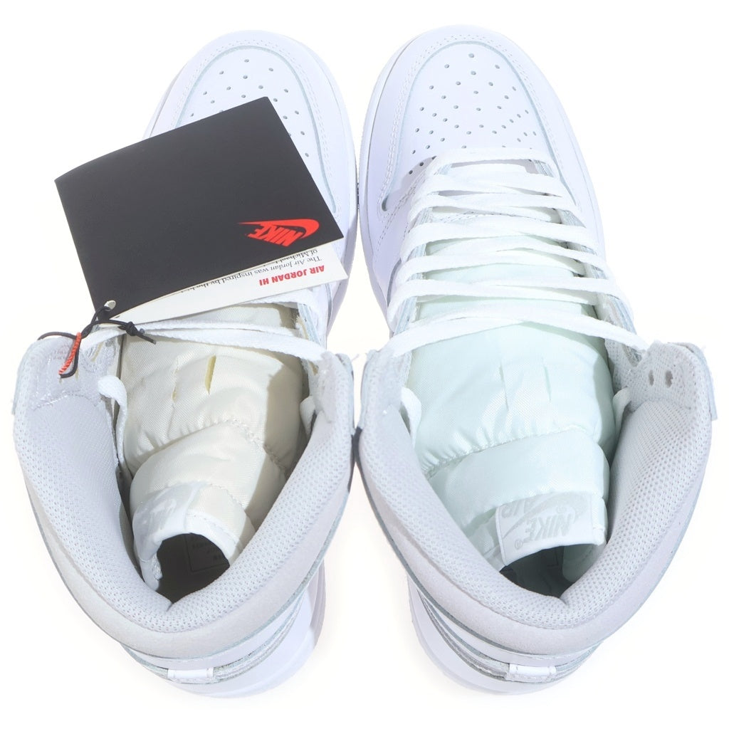 NIKE(ナイキ) AIR JORDAN 1 HIGH 85 NEUTRAL GREY BQ4422-100 エアジョーダン1 85 ニュートラルグレー ハイカットスニーカー ホワイト US9/27cm