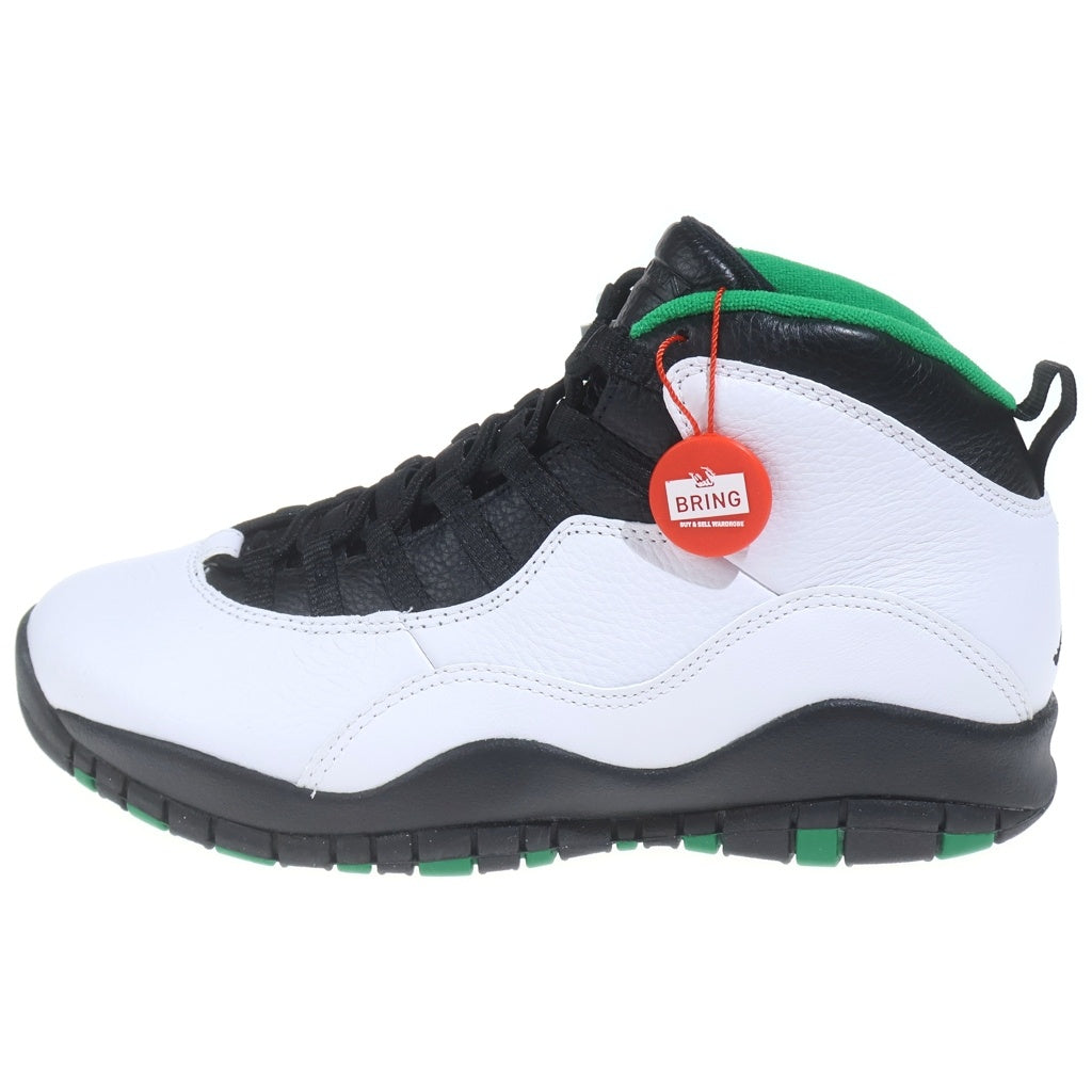 NIKE(ナイキ) Air Jordan 10 Seattle Supersonics 310805-137 エアジョーダン10 シアトルスーパーソニックス ハイカットスニーカー 27.5cm/US9.5 ホワイト
