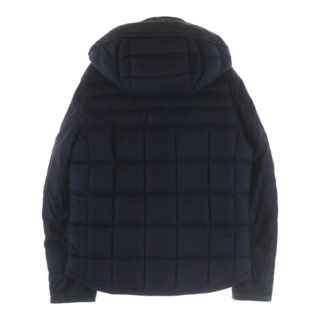MONCLER(モンクレール) RYAN ライアン 切替フードダウンジャケット E20914139285 53227 ネイビー