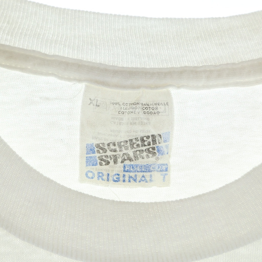 VINTAGE(ヴィンテージ) 90s REGAL King Size ユーロ クルーネックTシャツ ホワイト