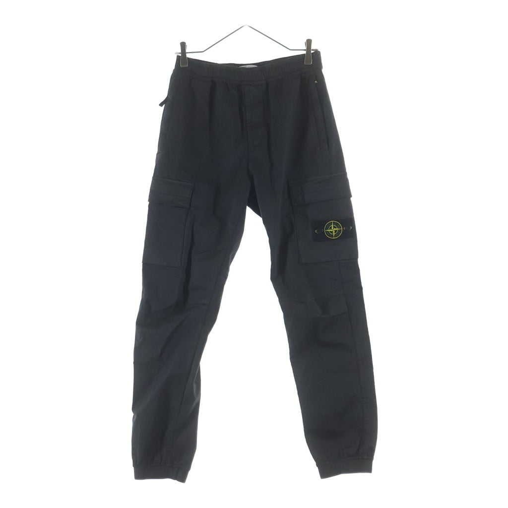 STONE ISLAND(ストーンアイランド) Cotton Cargo Pants コットン カーゴ パンツ ブラック K2S153100033S0014