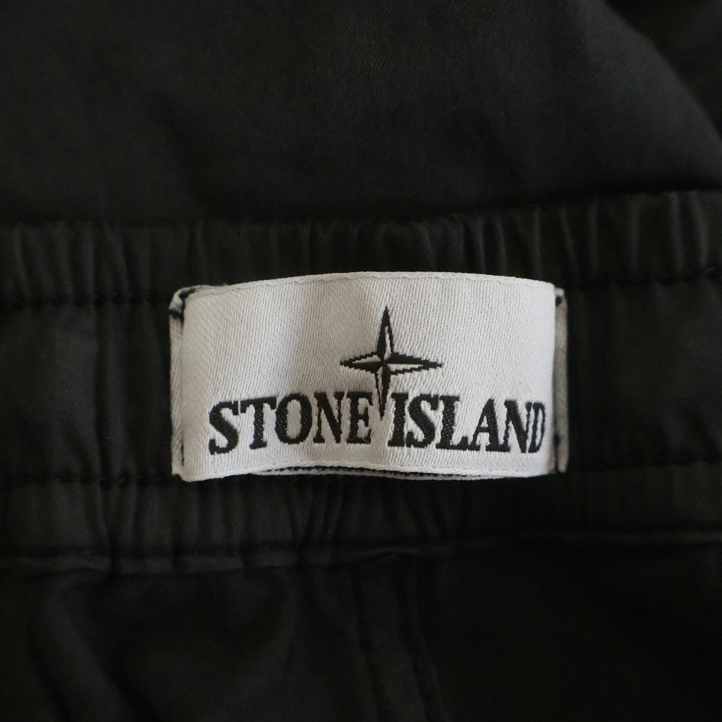 STONE ISLAND(ストーンアイランド) Cotton Cargo Pants コットン カーゴ パンツ ブラック K2S153100033S0014