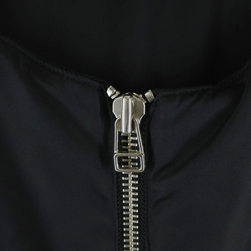 ASKYURSELF(アスクユアセルフ) Nylon Puffer Bomber Vest ナイロン パファー ボンバー ベスト ブラック