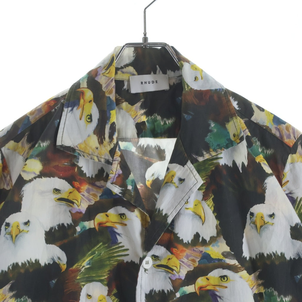 RHUDE(ルード) Truck Stop Shirt トラック ストップ 総柄シャツ マルチカラー