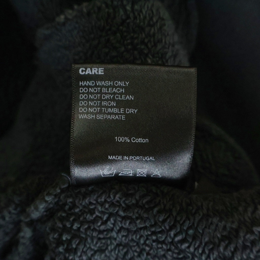 ASKYURSELF(アスクユアセルフ) AYS Marked Repaired Hoodie マークド リペアード ダメージ加工 プルオーバーパーカー ブラック