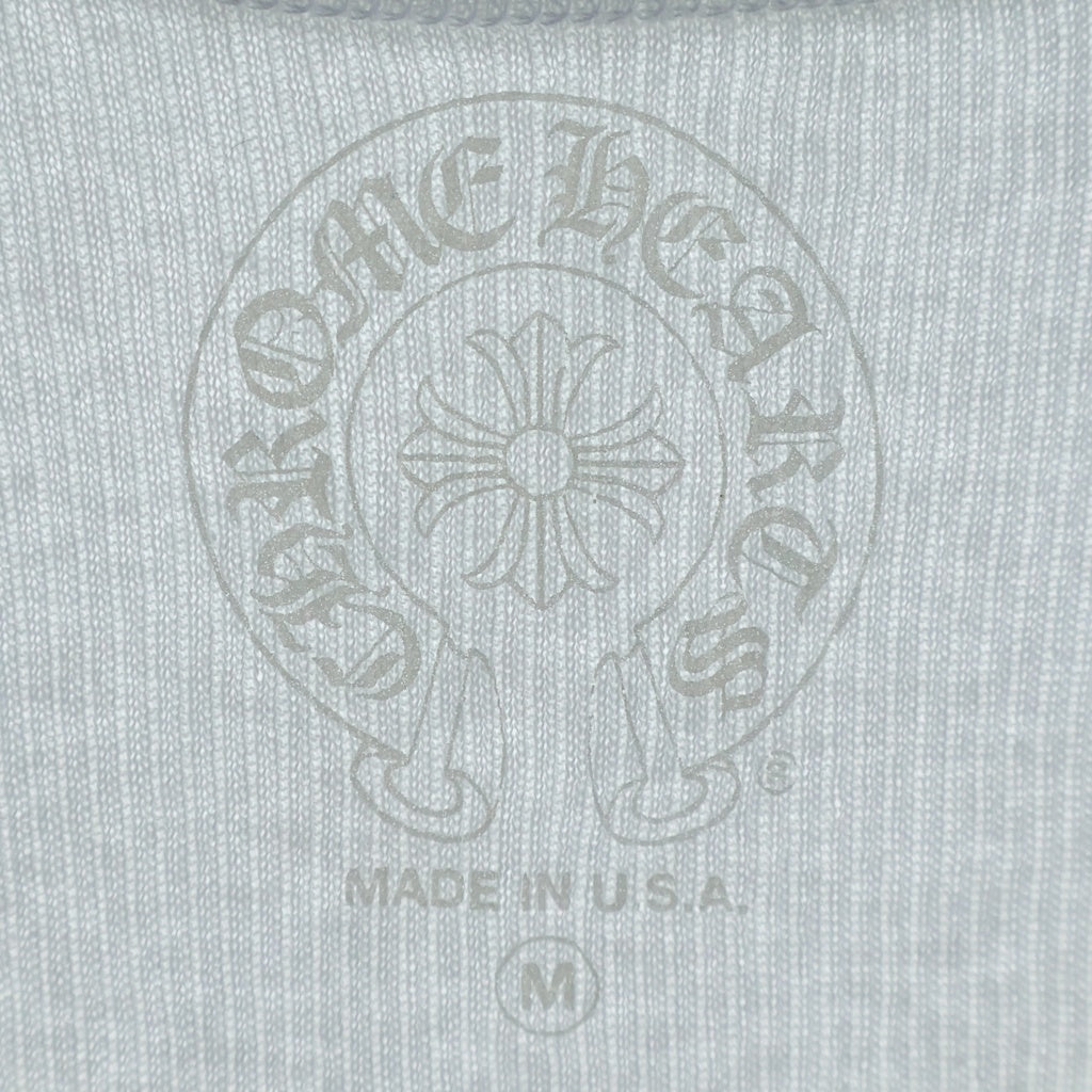 CHROME HEARTS(クロムハーツ) Viny Heart Love You Rib Tank Top ヴィニーハート ラブユー リブ タンクトップ ホワイト