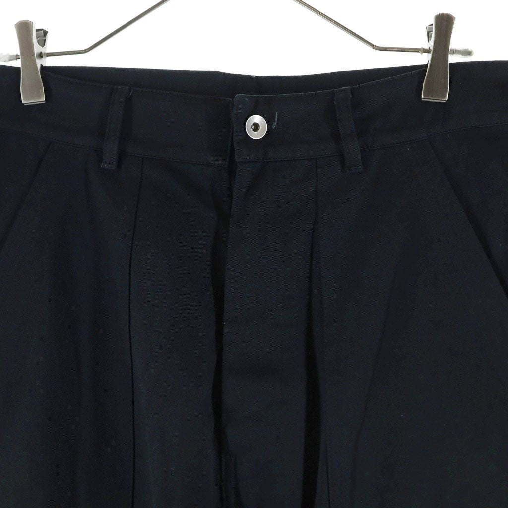 DRKSHDW(ダークシャドウ) 24AW CARGO TROUSERS DU02D2354-TW カーゴトラウザー パンツ ブラック オーガニックコットン