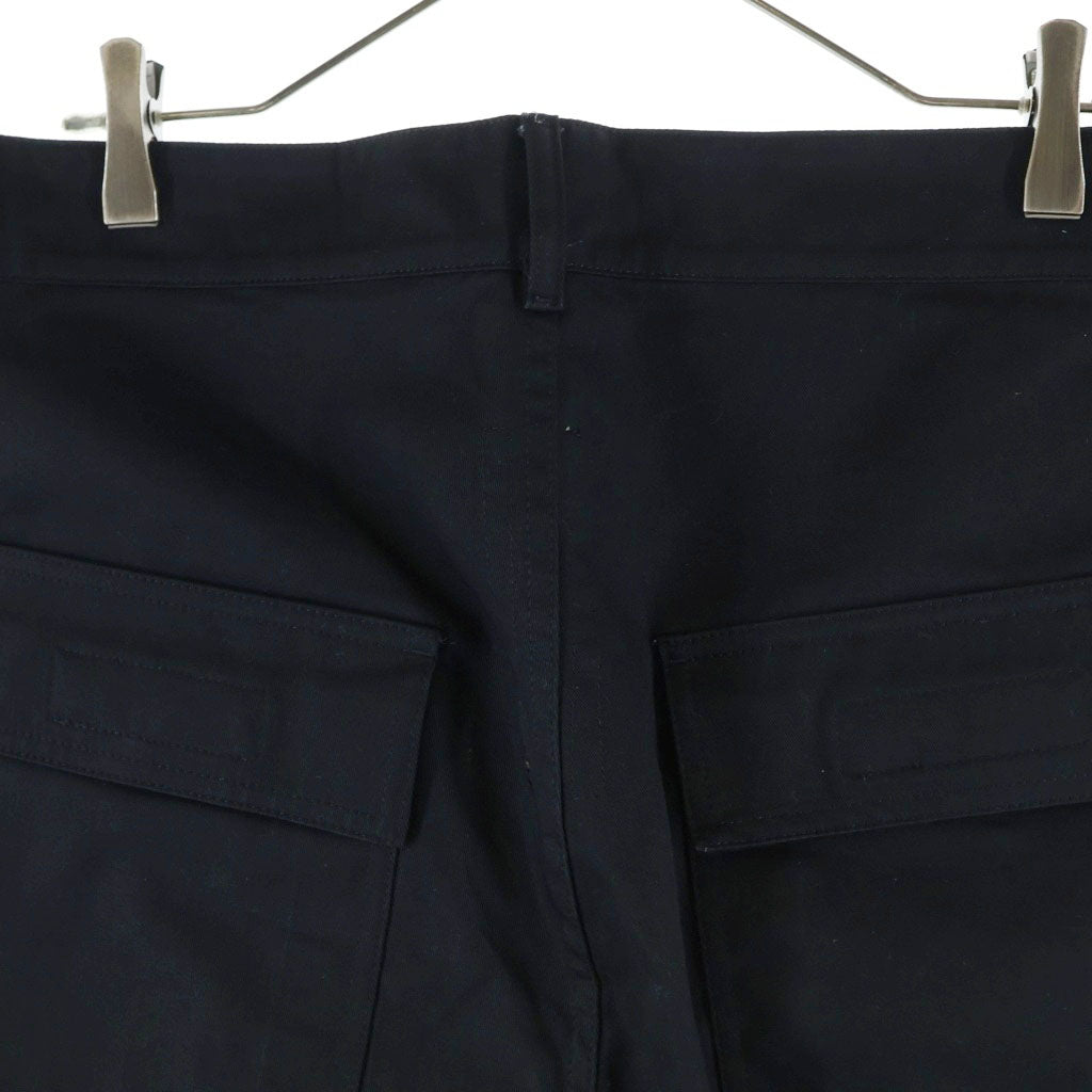DRKSHDW(ダークシャドウ) 24AW CARGO TROUSERS DU02D2354-TW カーゴトラウザー パンツ ブラック オーガニックコットン