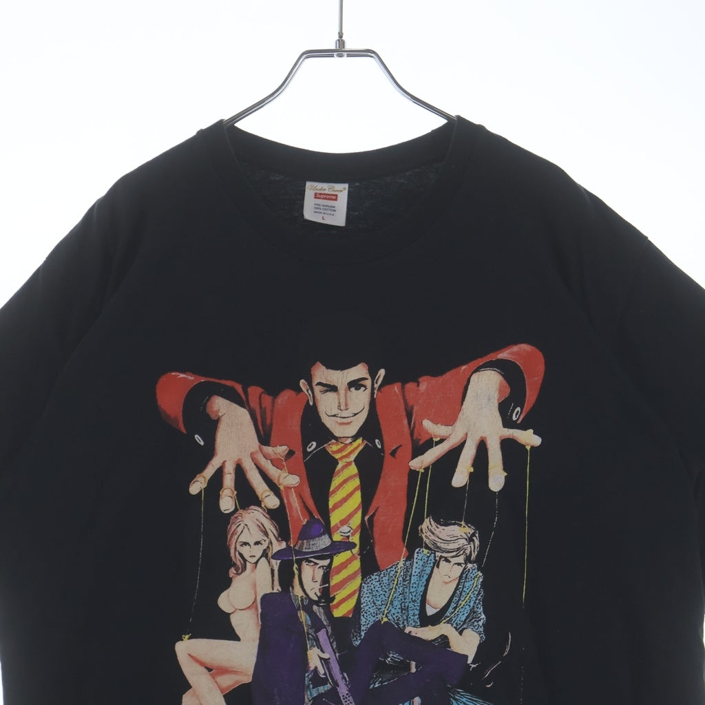 SUPREME(シュプリーム) 23SS ×UNDERCOVER Lupin Tee ルパンティ クルーネックTシャツ ブラック