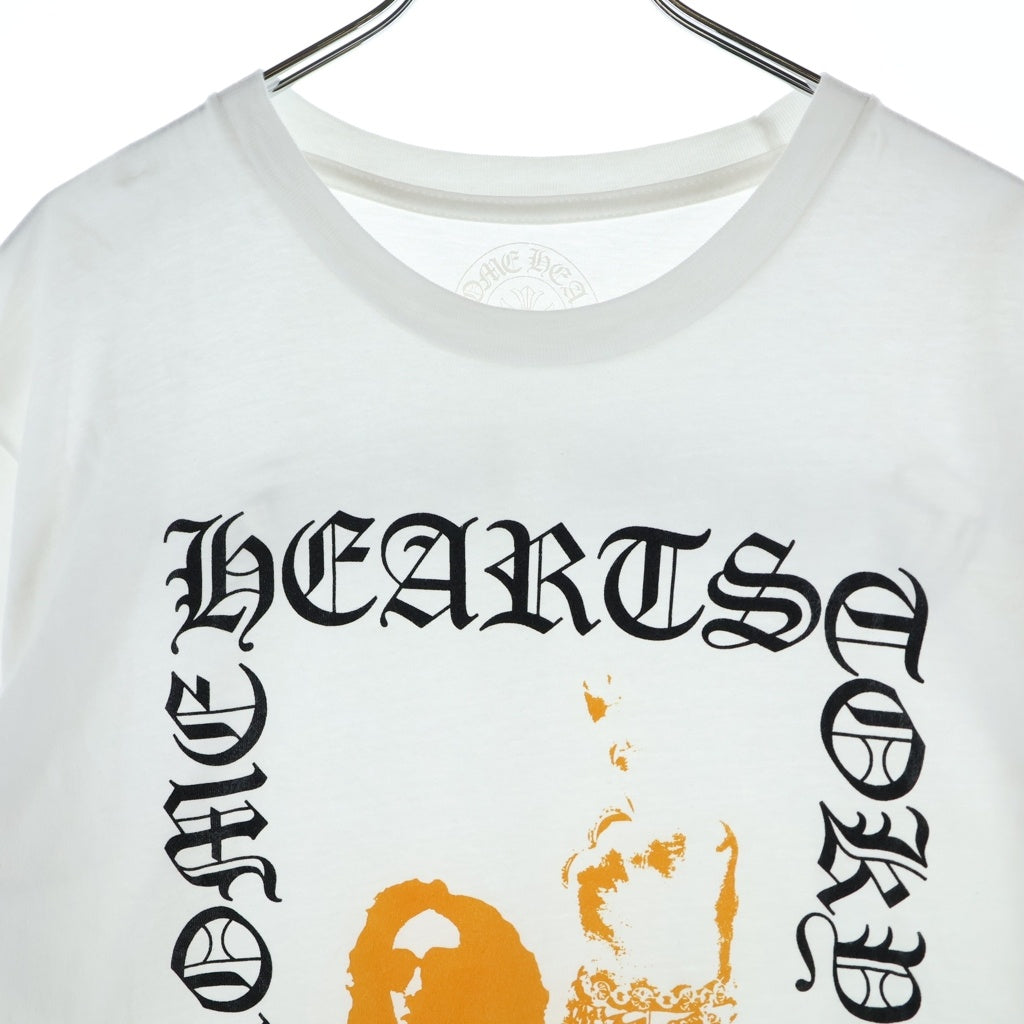 CHROME HEARTS(クロムハーツ) CH T-SHRT LTD 青山20周年限定 バックスクロール プリント クルーネック半袖Tシャツカットソー ホワイト
