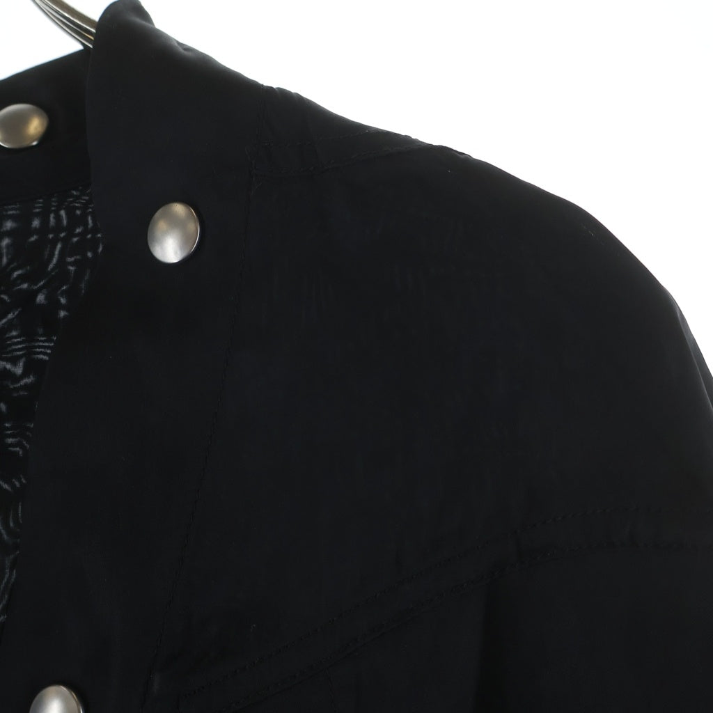 Rick Owens(リックオウエンス) オーバーサイズ ショートスリーブシャツ ブラック RR01B1294-JX