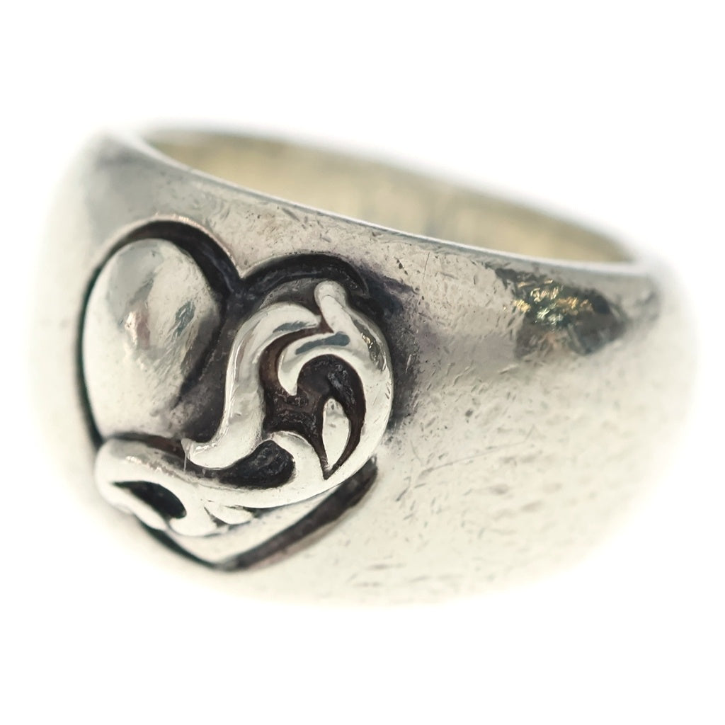 CHROME HEARTS(クロムハーツ) HEART IN BAND ハートインバンド シルバーリング