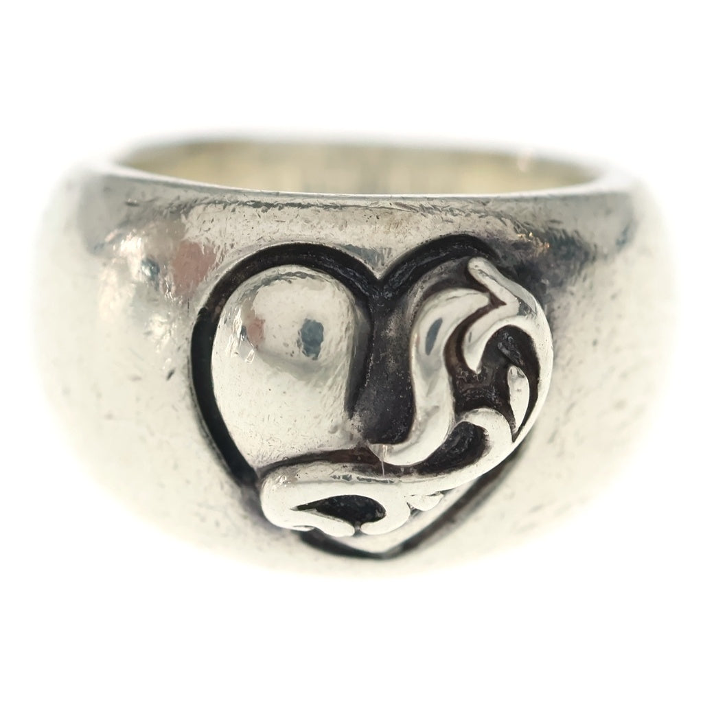 CHROME HEARTS(クロムハーツ) HEART IN BAND ハートインバンド シルバーリング
