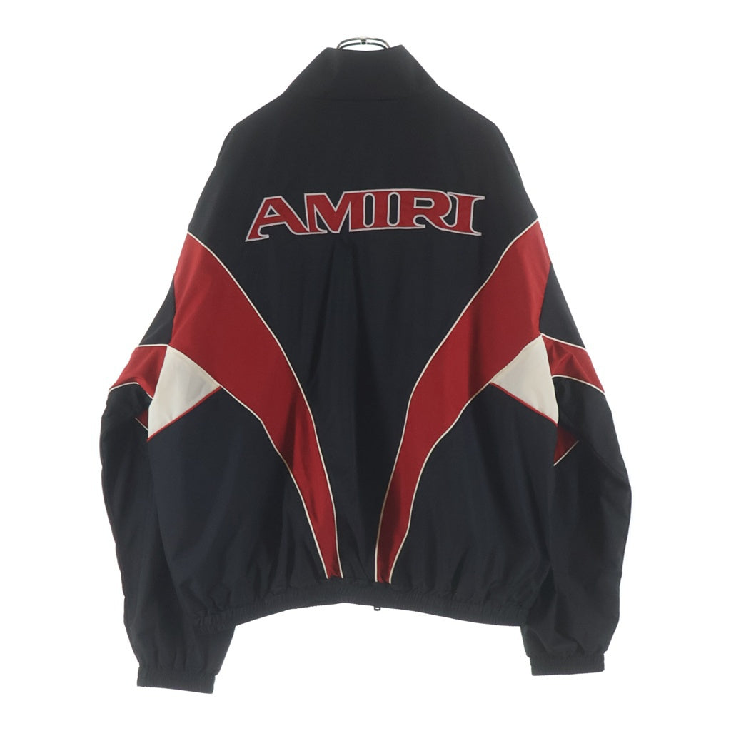 AMIRI(アミリ) SPORT WINDBREAKER スポーツ ウィンドブレイカー ジップアップ ジャケット ブラック AMOUJA1002