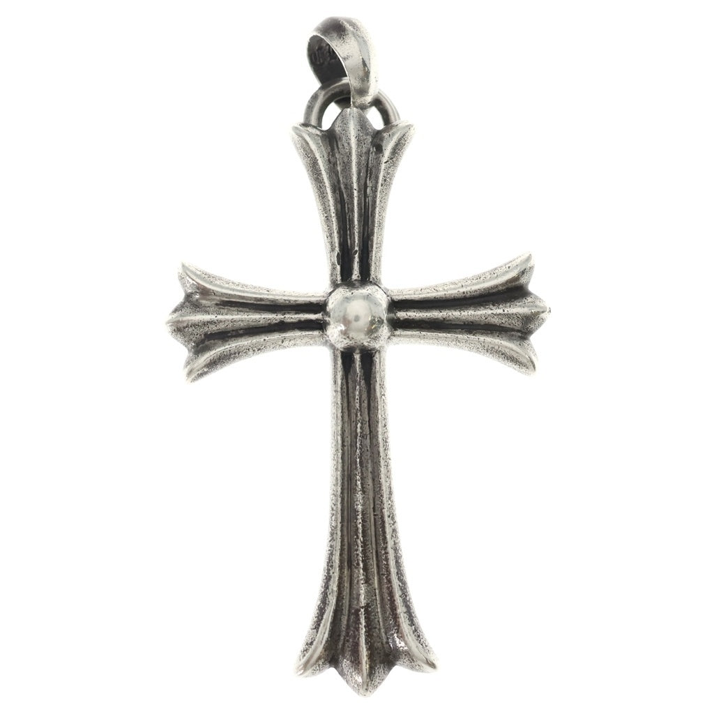 CHROME HEARTS(クロムハーツ) LG W BALE ラージCHクロス Wベイル ネックレストップ シルバー BCA393