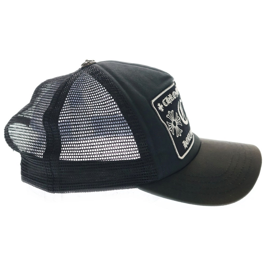 CHROME HEARTS(クロムハーツ) TRUCKER CAP CHパッチ メッシュ トラッカーキャップ 帽子 ブラック
