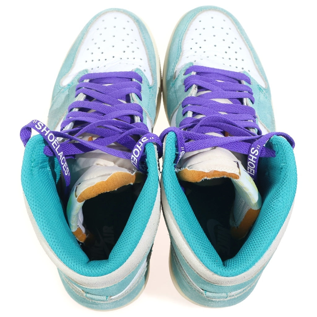 NIKE(ナイキ) AIR JORDAN1 RETRO HIGH OG 555088-311 エアジョーダン1 ターボグリーン ハイカットスニーカー ホワイト/グリーン US10/28cm