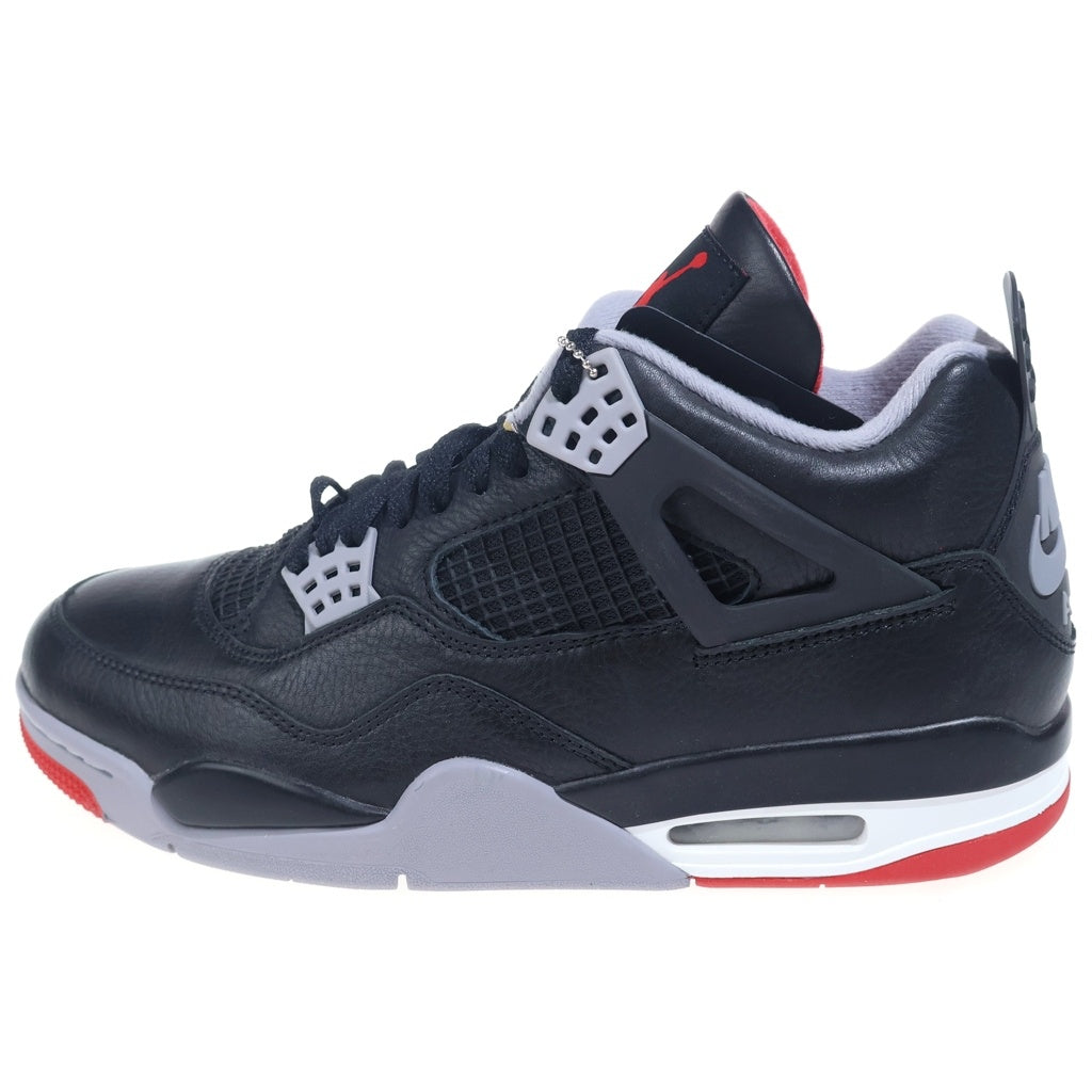 NIKE(ナイキ) AIR JORDAN 4 RETRO Bred Reimagined FV5029-006 エアジョーダン4レトロブレッドリイマジンド ローカットスニーカー ブラック US10/28cm
