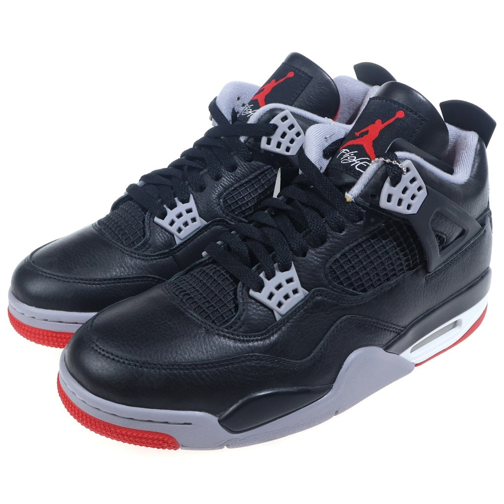 NIKE(ナイキ) AIR JORDAN 4 RETRO Bred Reimagined FV5029-006 エアジョーダン4レトロブレッドリイマジンド ローカットスニーカー ブラック US10/28cm