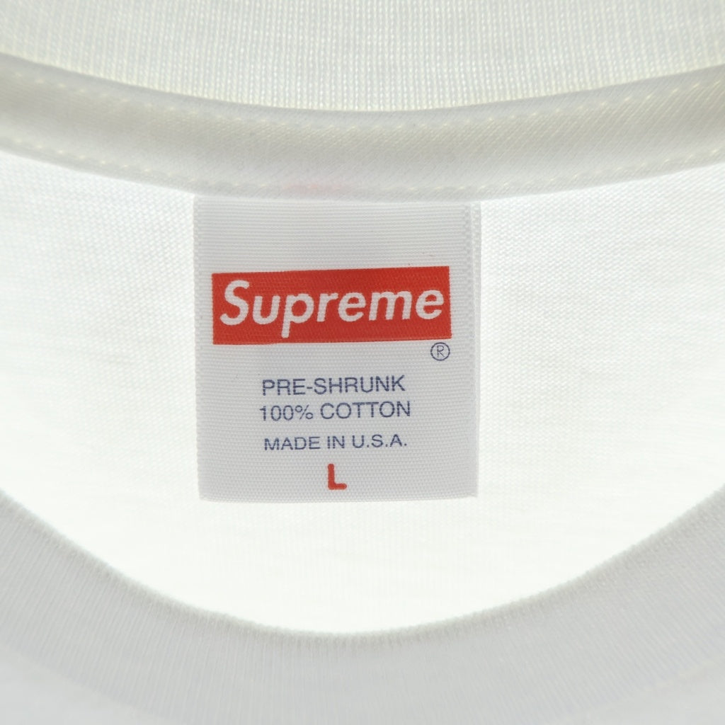 SUPREME(シュプリーム) 22AW Play Dead Tee プレイデッドティ クルーネックTシャツ ホワイト