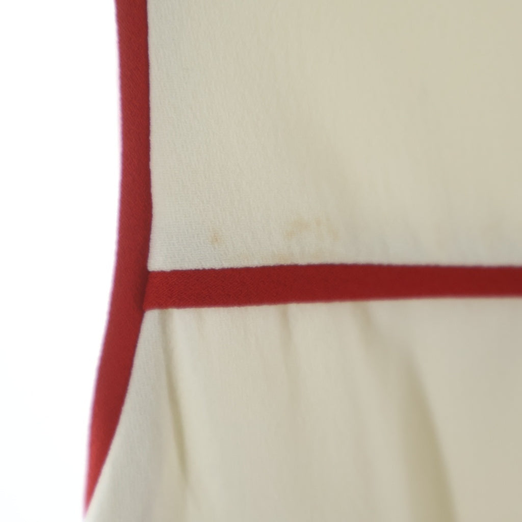 PRADA(プラダ) 15SS Pleated Colourblock Dress プリーテッド カラーブロック ドレス レディース APD1 2015 4274 グレー