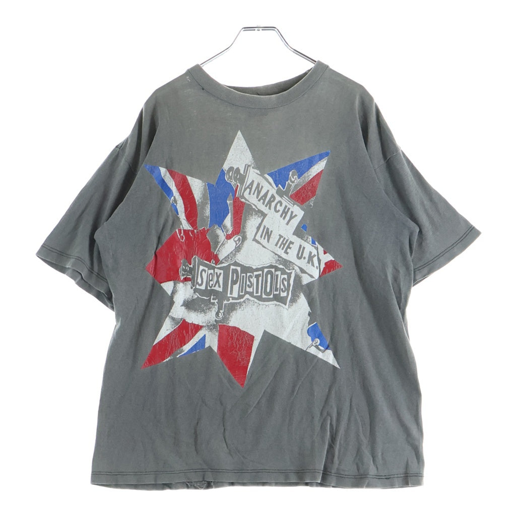 VINTAGE(ヴィンテージ) SEX PISTOLS ANARCHY IN THE UK セックスピストルズ アナーキーインザユーケー クルーネックTシャツ ブラック