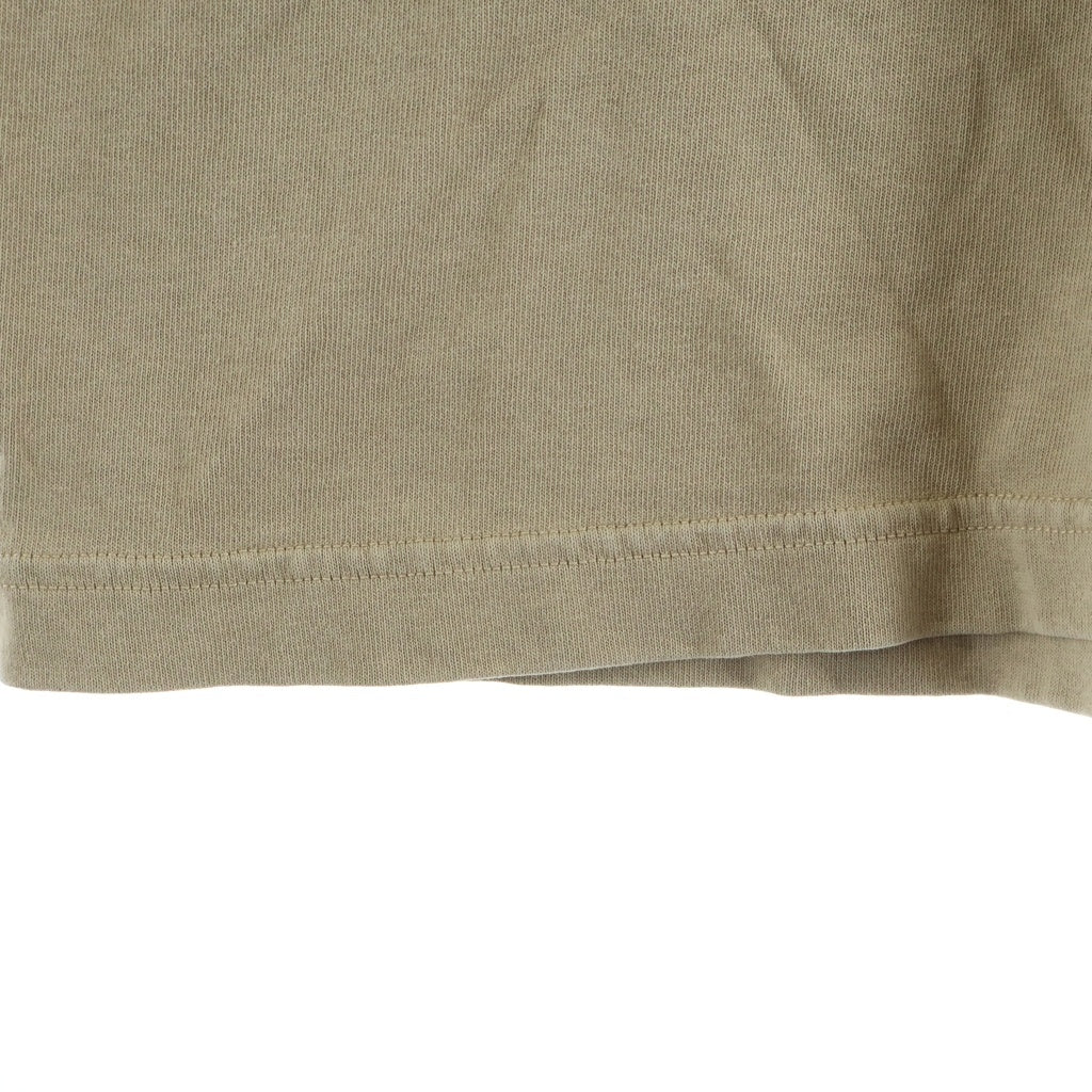 STONE ISLAND(ストーンアイランド) LOGO Print T-shirt ロゴ プリント クルーネック半袖Tシャツ フラップポケット 811521079 ブラウン