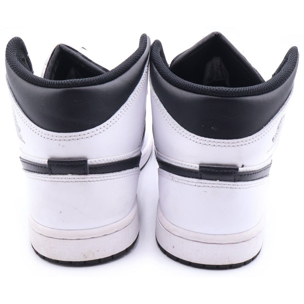 NIKE(ナイキ) Air Jordan 1 Mid Light Smoke Grey 554724-092 エアジョーダン1 ミッド ライトスモークグレー 26.5cm/US8.5 ハイカットスニーカー ホワイト