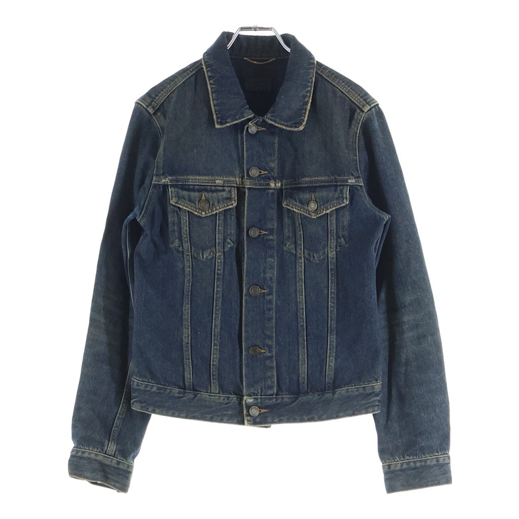 SAINT LAURENT PARIS(サンローランパリ) 15SS エディ期 Damaged Denim Jacket 377890 デニムジャケット インディゴ