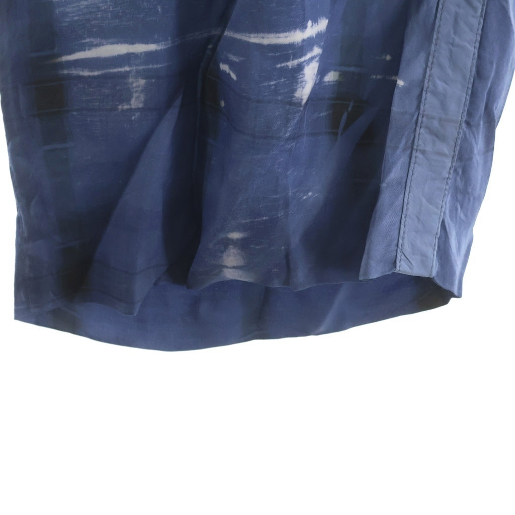 DIESEL(ディーゼル) 26SS P-OLLY X-ray effect check Track pants X線エフェクト チェックトラックパンツ A235360JMCC ブルー