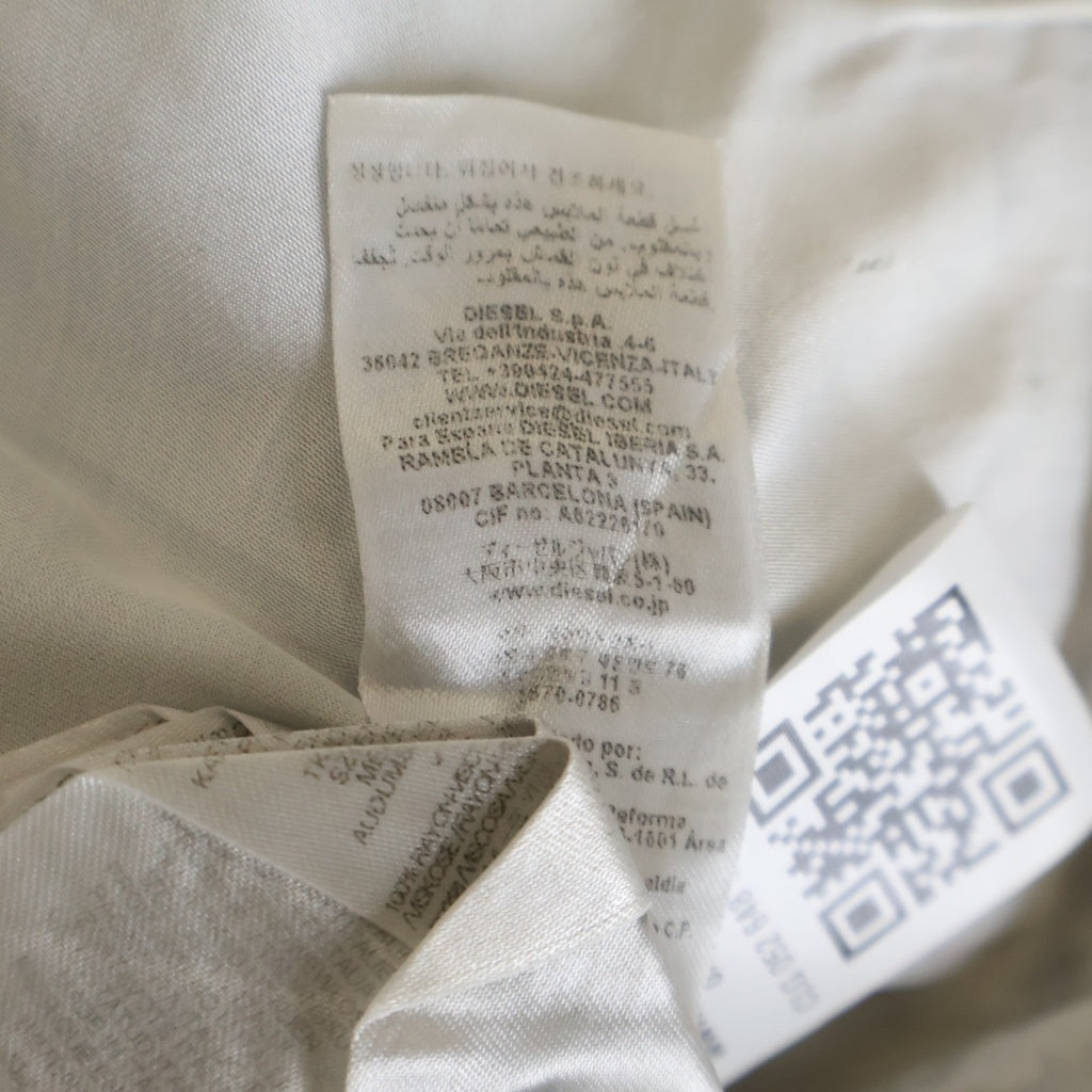DIESEL(ディーゼル) 26SS P-OLLY X-ray effect check Track pants X線エフェクト チェックトラックパンツ A235360JMCC ブルー